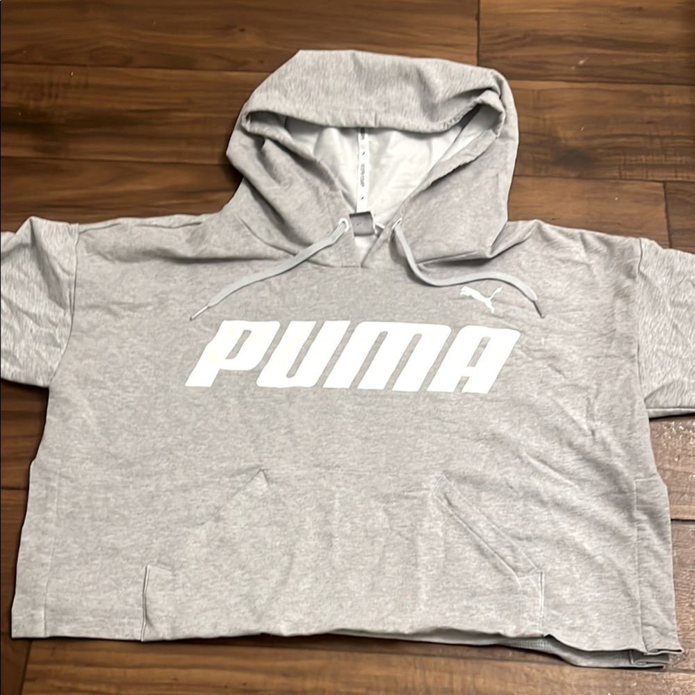 Puma Gray Hoodie NWOT